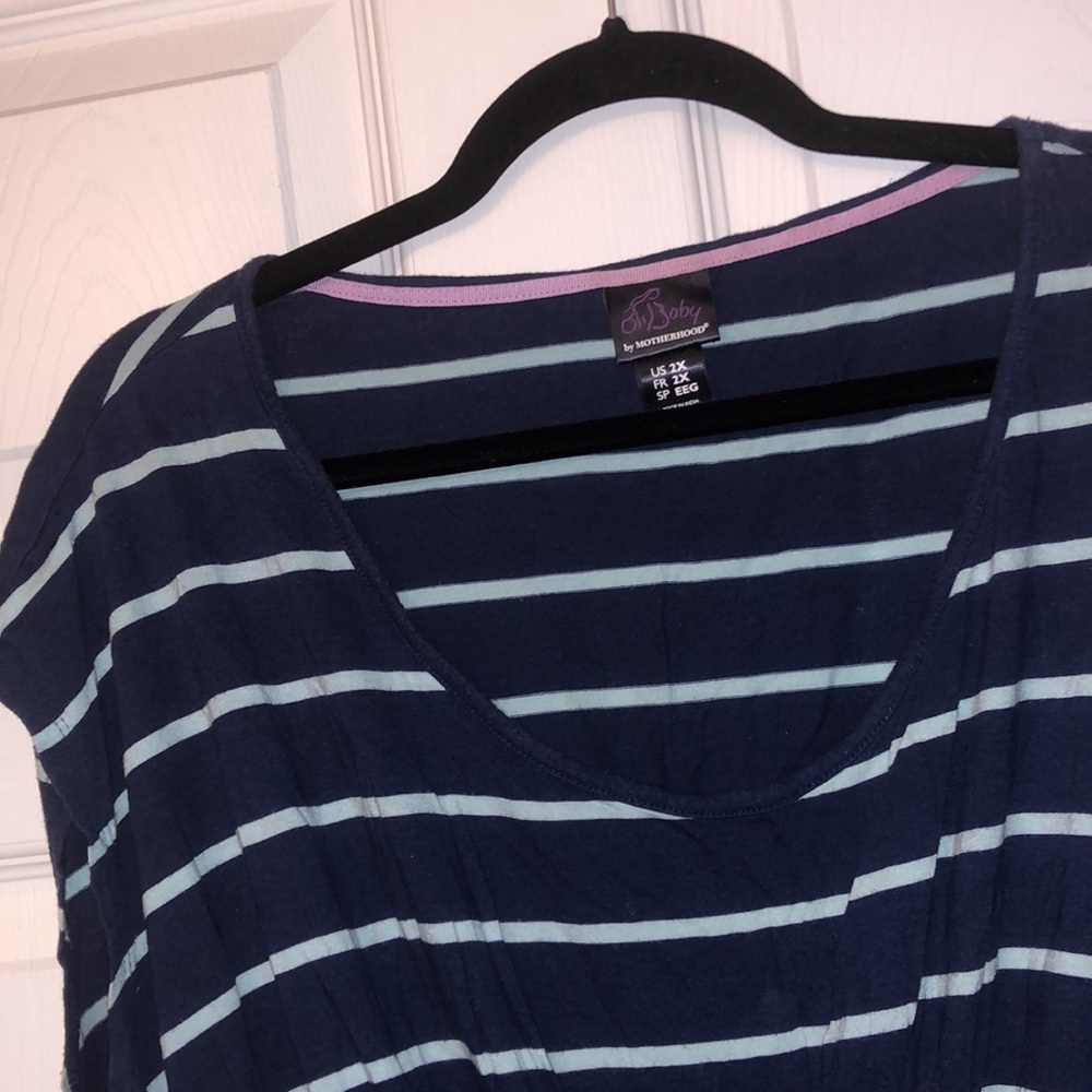 SUPER COMFORTABLE Plus-Size Maternity Shirt